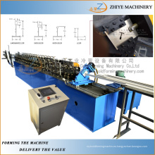 Galvanizado de dos vías CU máquina de forma de rollo en frío / perfil de acero U Stud haciendo la máquina